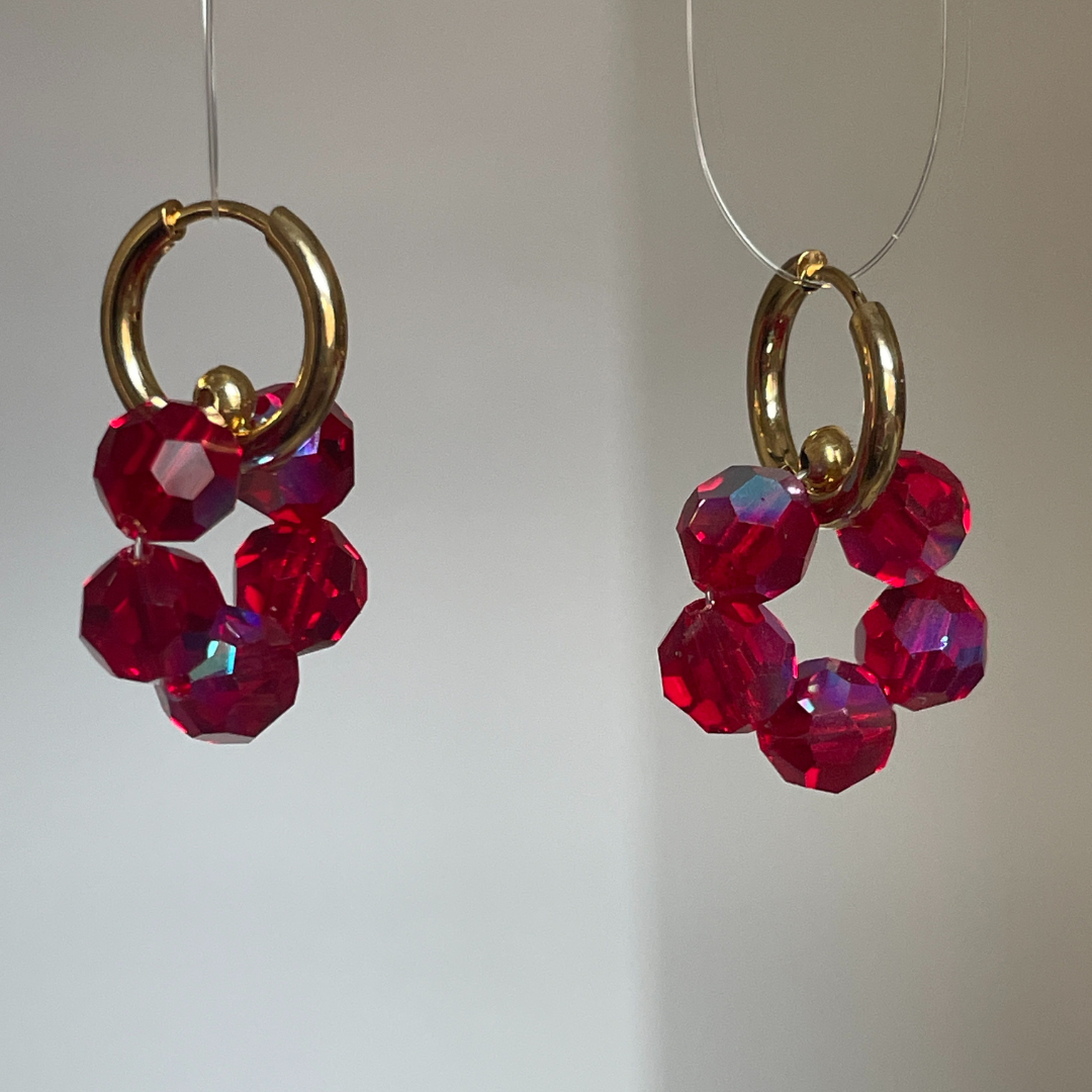 Les fleurs rouges