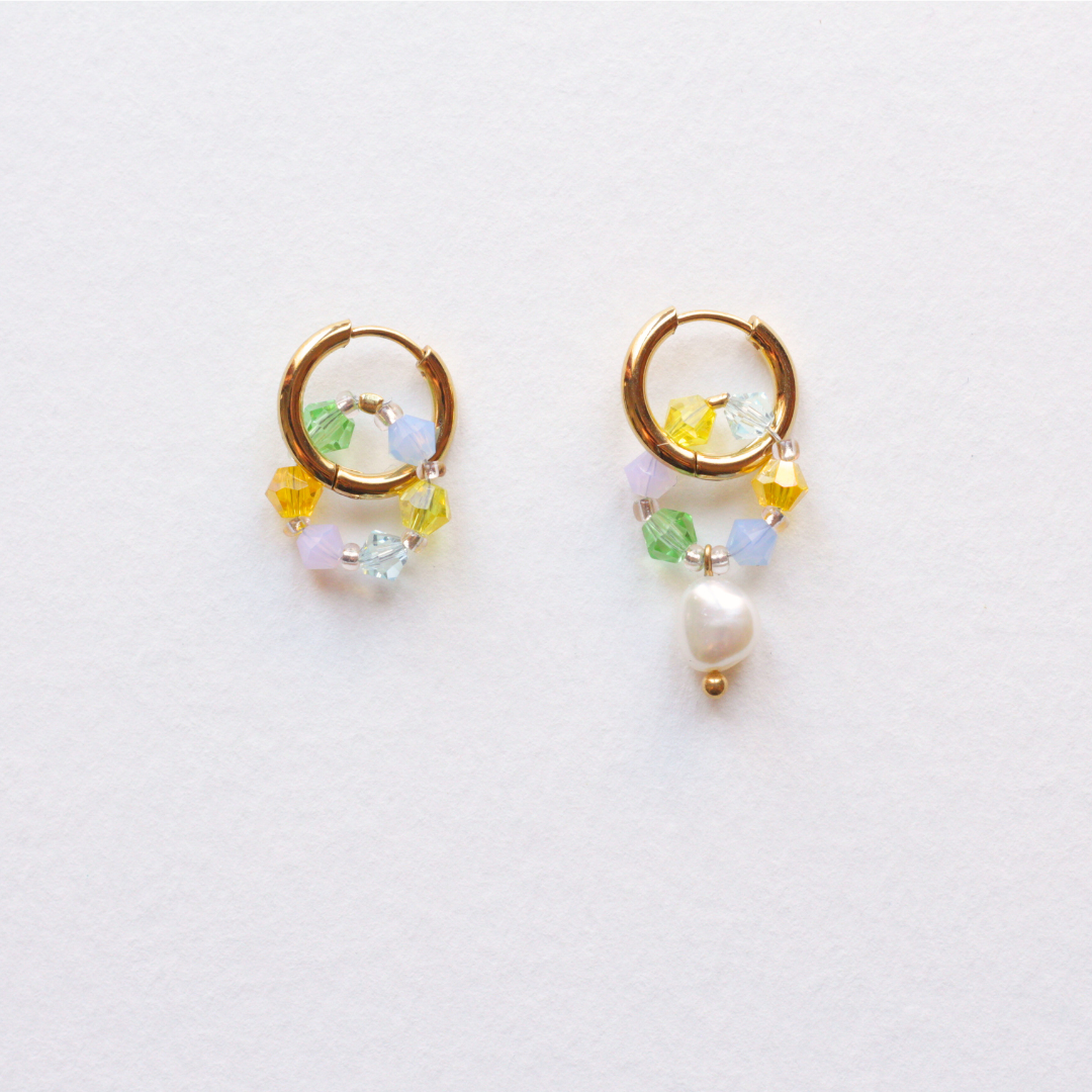 Boucles d'oreilles Fireflies "lemon fever"