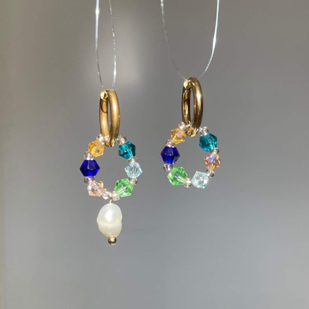 Boucles d'oreilles Fireflies "covid swim"
