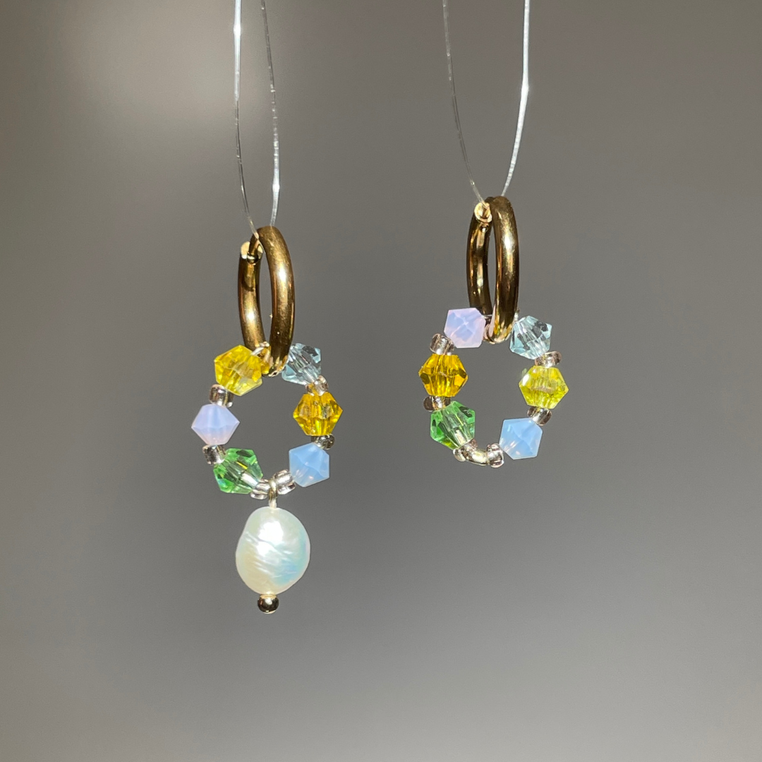 Boucles d'oreilles Fireflies "lemon fever"