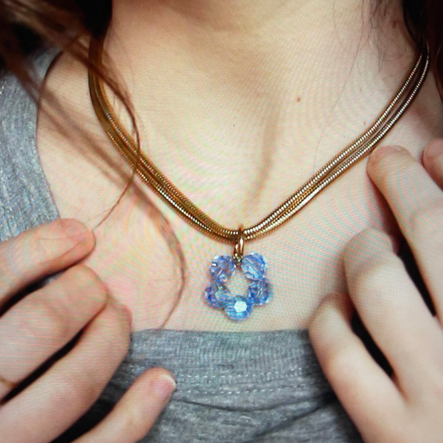 Les fleurs bleues