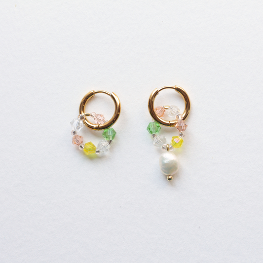 Boucles d'oreilles Fireflies "oeuf doux"
