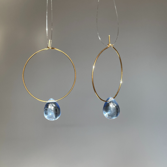 Boucles d'oreilles Blue Drops