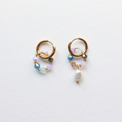 Boucles d'oreilles Fireflies "blé barbelé"