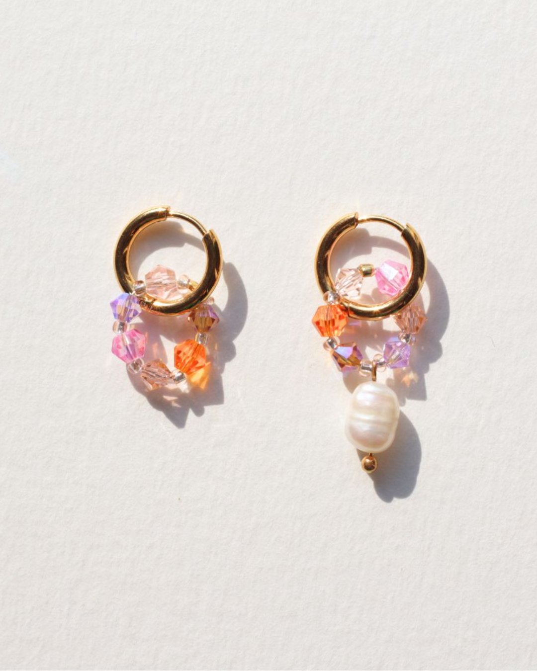 Boucles d'oreilles Fireflies "pulpe acide"