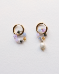 Boucles d'oreilles Fireflies "plastique chic"