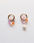 Boucles d'oreilles Fireflies "pulpe acide"
