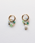 Boucles d'oreilles Fireflies "béton tendre"