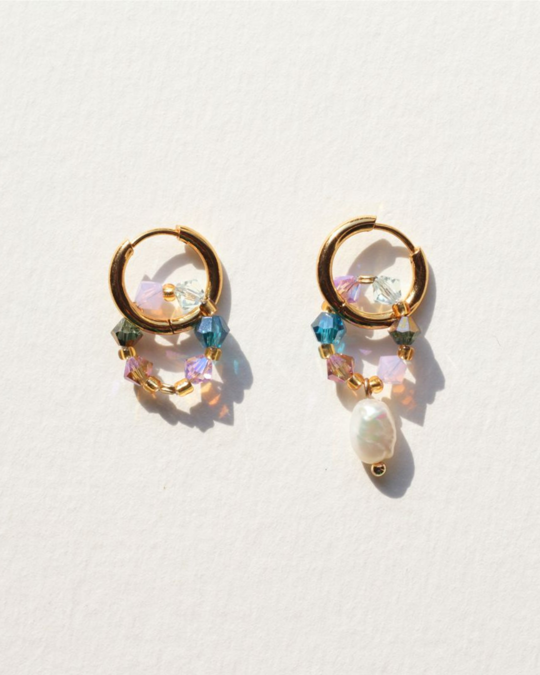 Boucles d'oreilles Fireflies "blé barbelé"