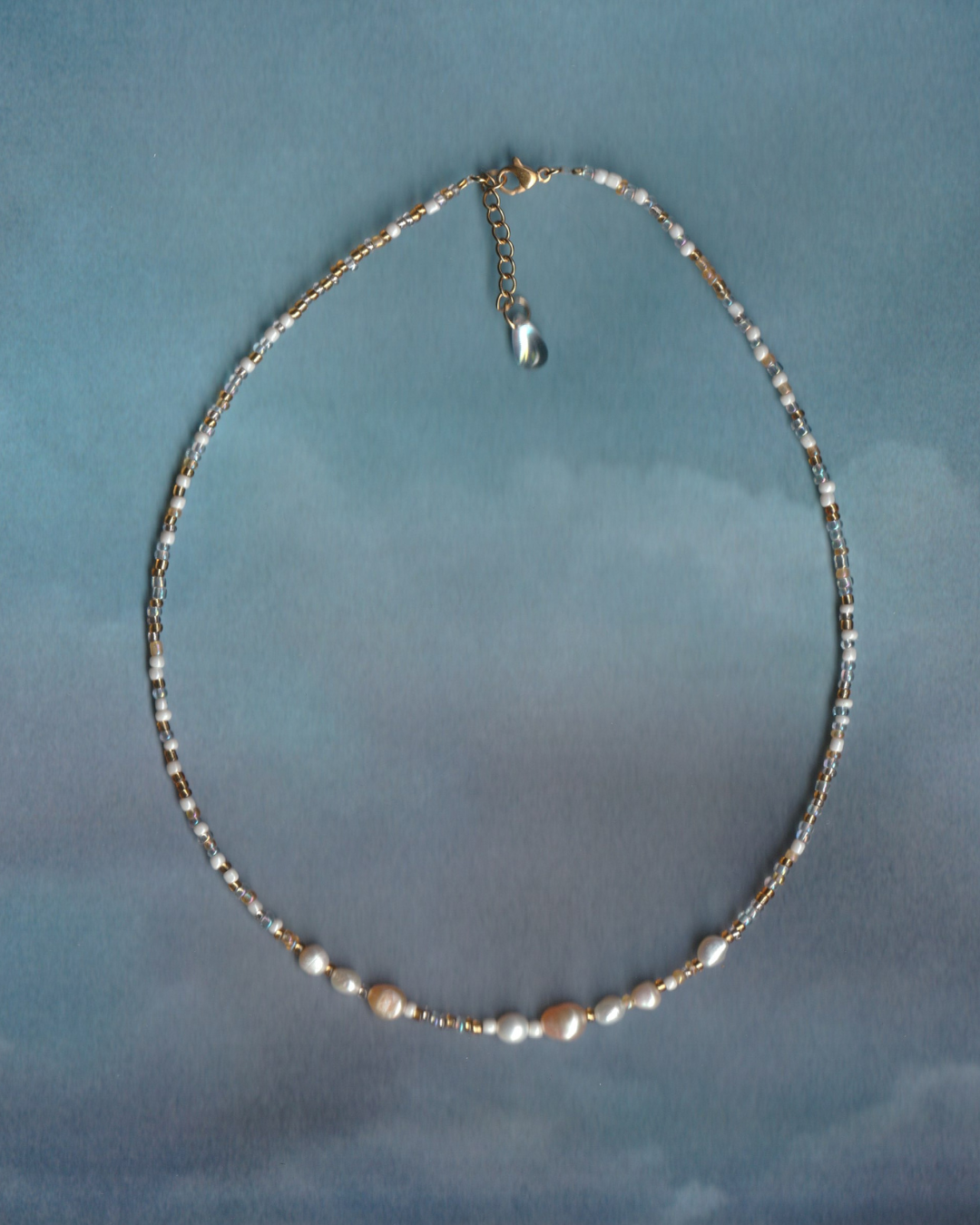 Collier Teardrop *reborn*