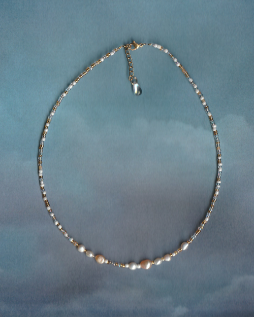 Collier Teardrop *reborn*