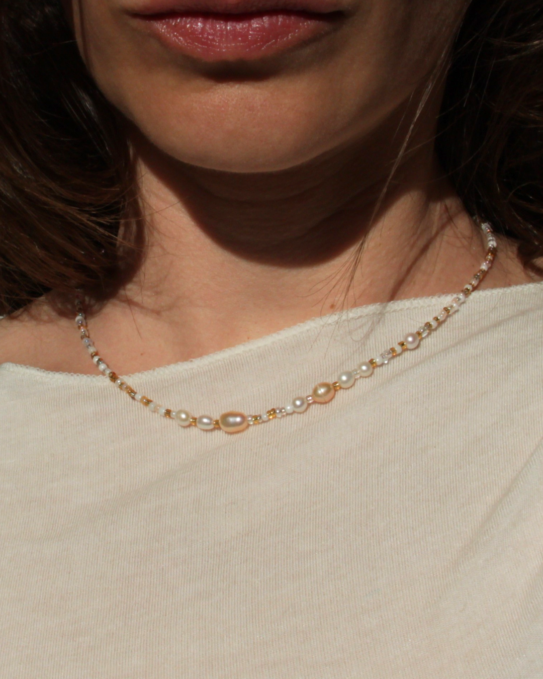 Collier Teardrop *reborn*