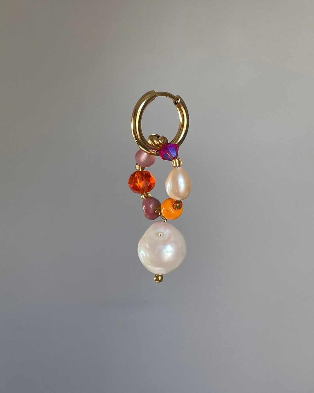 Boucle d'oreille individuelle Calanque