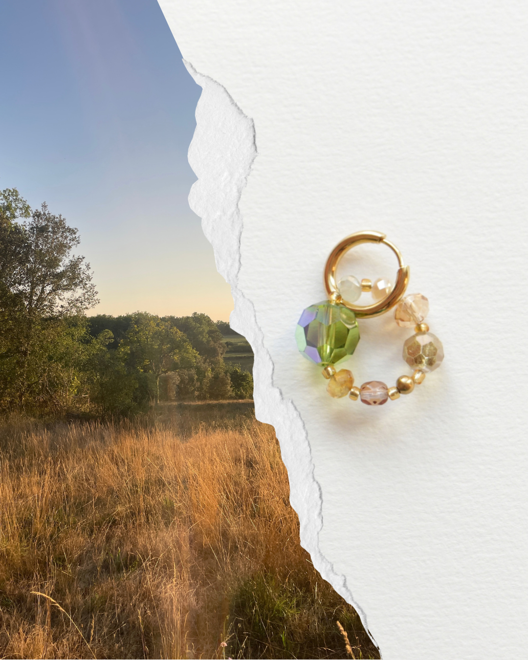 Boucles d'oreilles Éclipse