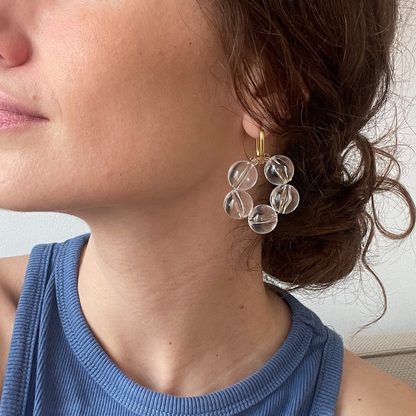 Boucles d'oreilles Flower Bubble