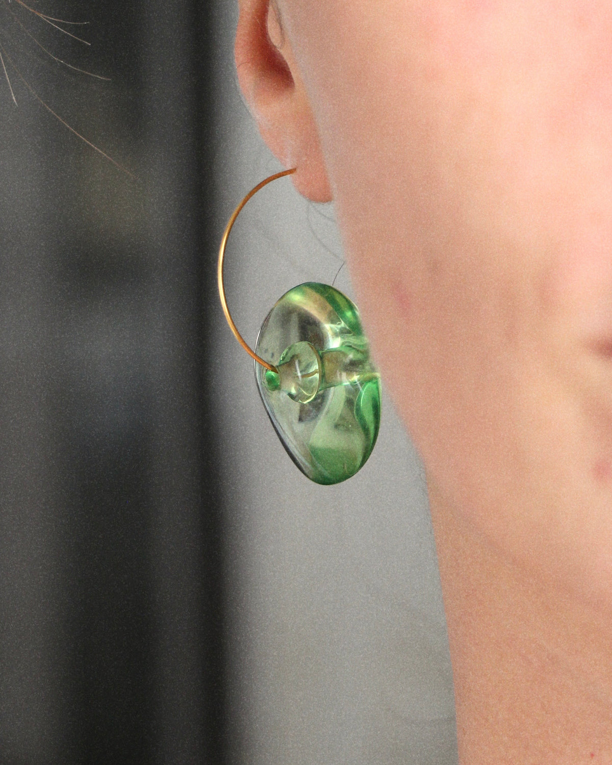 Boucles d'oreilles Starla vertes