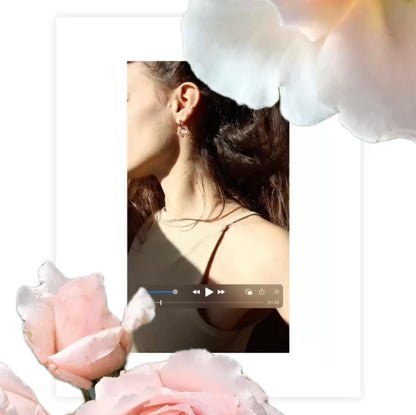 Les fleurs roses