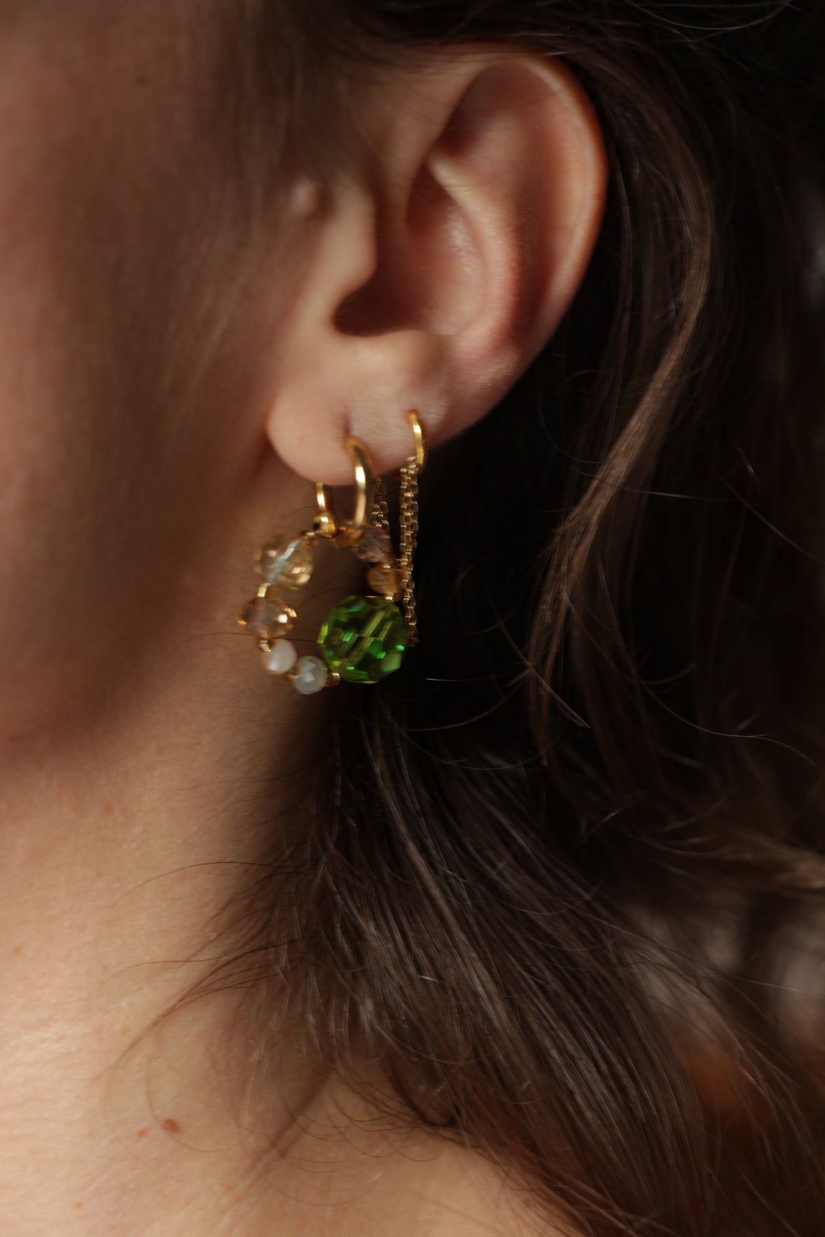 Boucles d'oreilles Éclipse