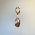 Boucle d'oreille individuelle Single Ladies, perles anciennes et perles d'eau douce, création faite main Bibi Joue